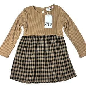 ZARA Girls Dress 4-5y NWT